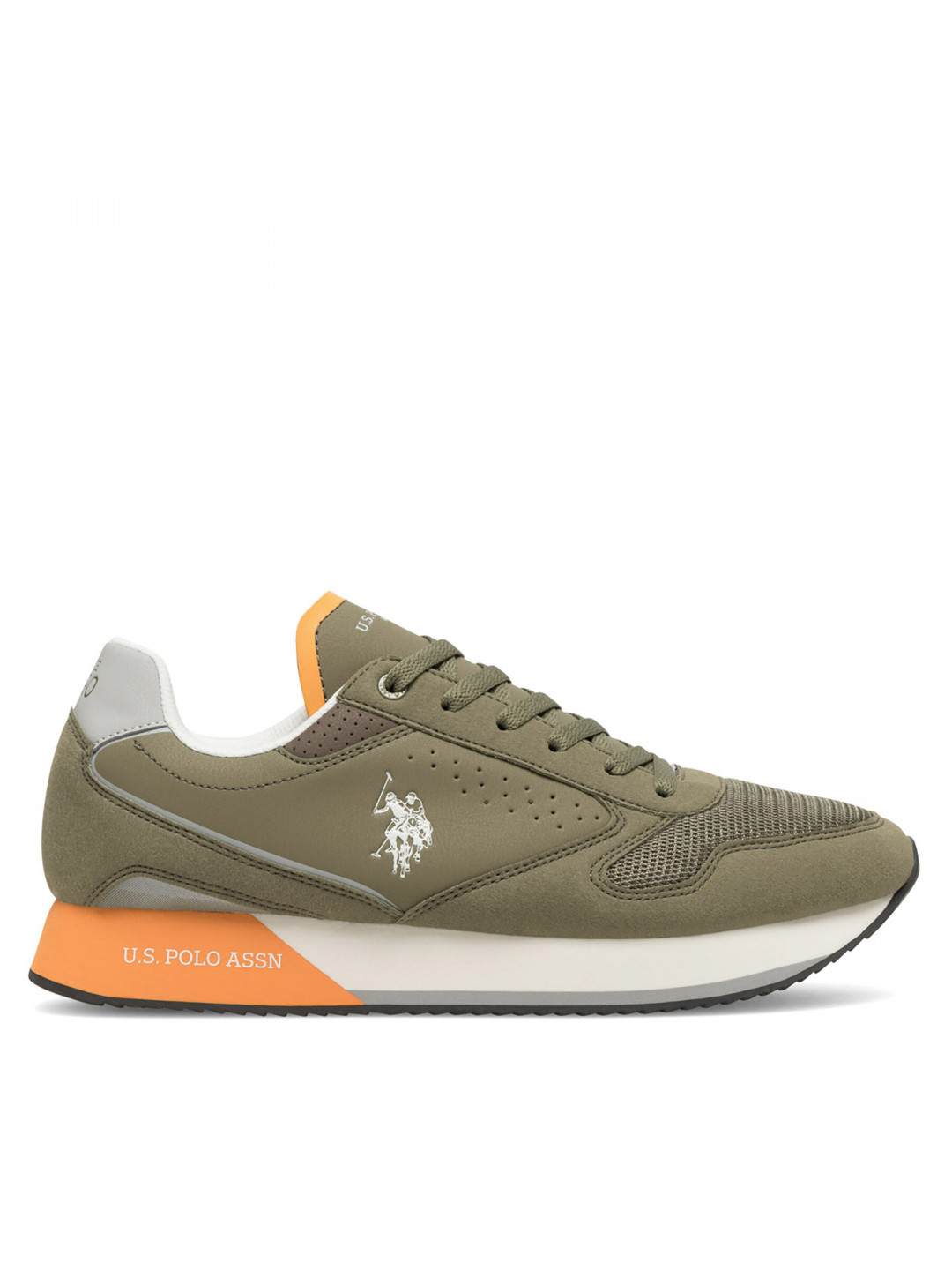 Sneakersy U S Polo Assn NOBIL003G Zelená